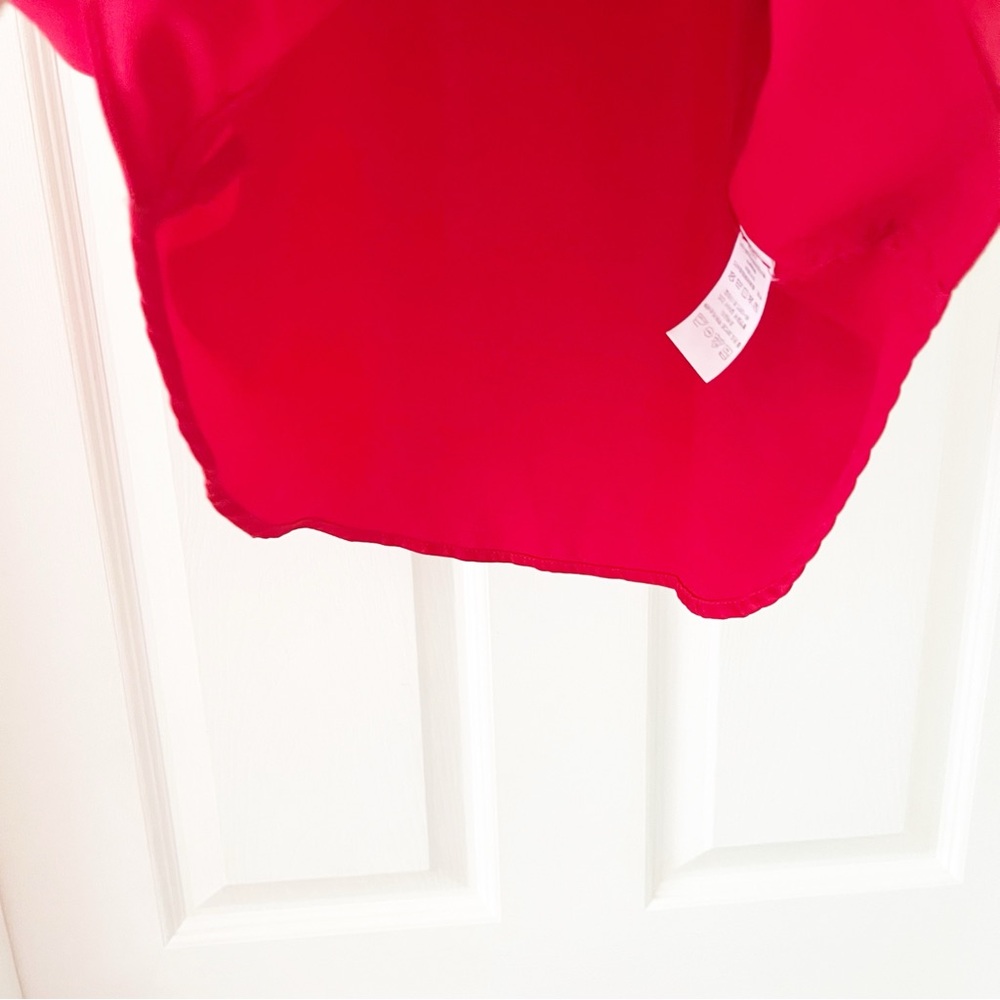 mahina Red Draped Camisole - Picture 5 of 8